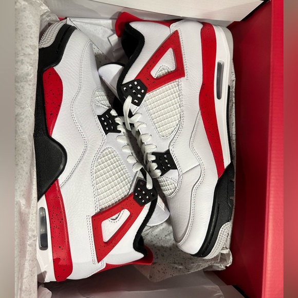 Jordan 4 red cement